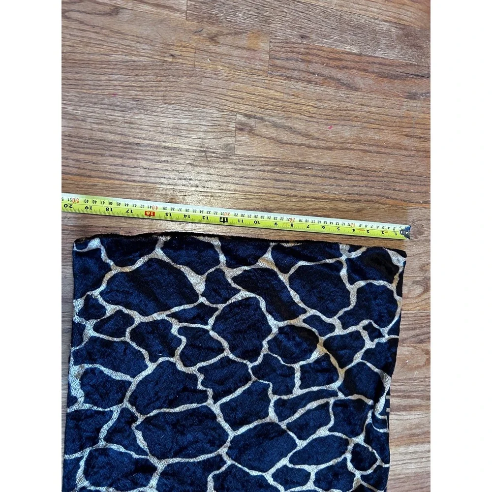 Target Body Pillow Cover 18x45 Black Gold Giraffe Print Home Decor‎